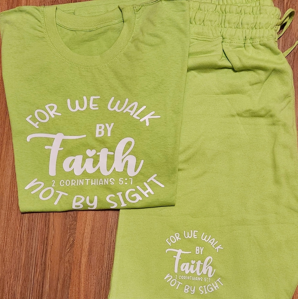We walk by Faith